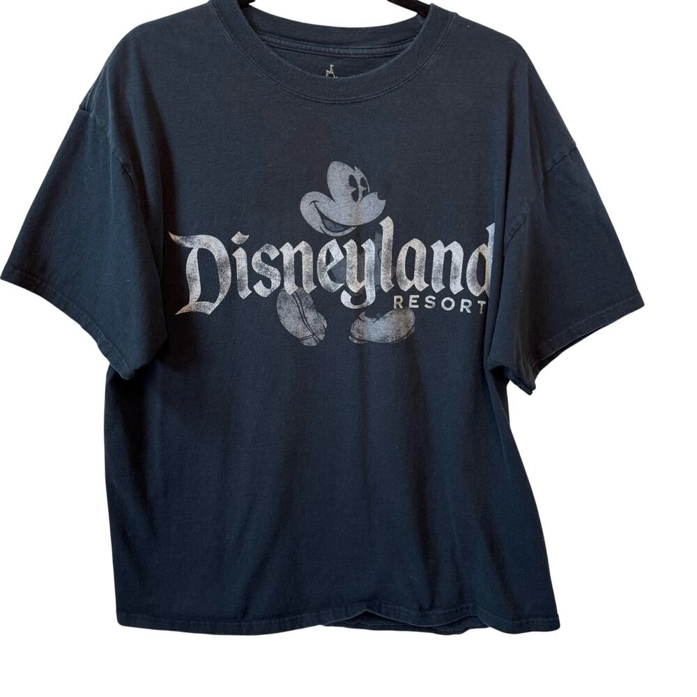 DISNEYLAND Resort Mickey Mouse T-Shirt Size XL Cotton Retro Disney‎